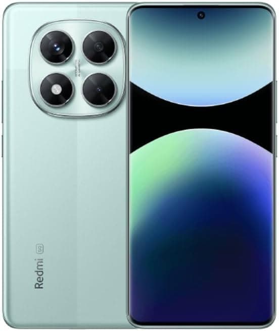 Redmi Note 14 Pro 5G Coral Green: R$1.995 com cupom até R$100