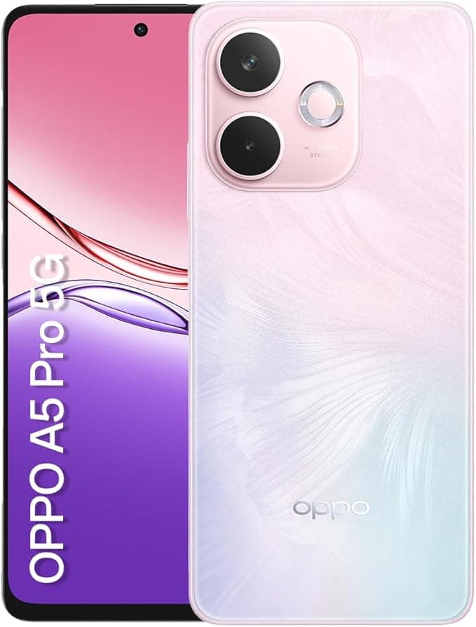 OPPO A5 Pro 5G 256GB/8GB: tela 6,67 polegadas,120 Hz,câmera 50 MP