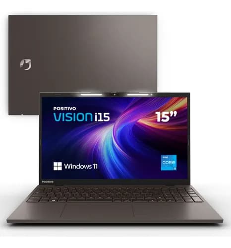 Positivo Vision i15: i5-1135G7, R$4.523,36; frete grátis 10–11/fev