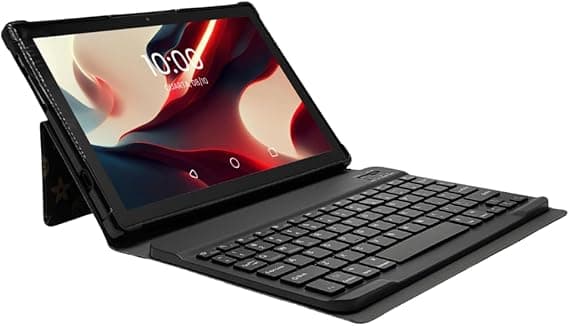 Tablet 10,1 com 256GB/8GB, teclado e capa: oferta Amazon a R$544,90
