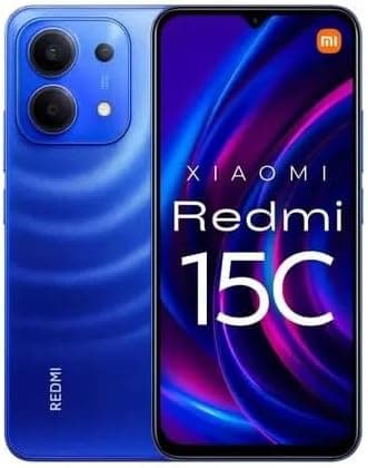 Redmi 15C: 8GB/256GB, Moonlight Blue, de R$999 por R$949 na Amazon