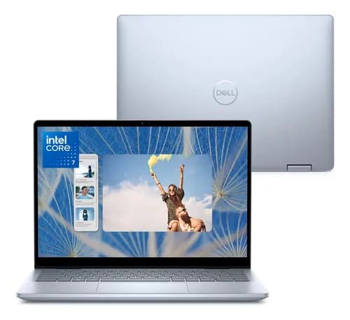 Dell Inspiron 2em1 14″ com 16GB RAM e 1TB SSD, Windows 11, R$ 8.059