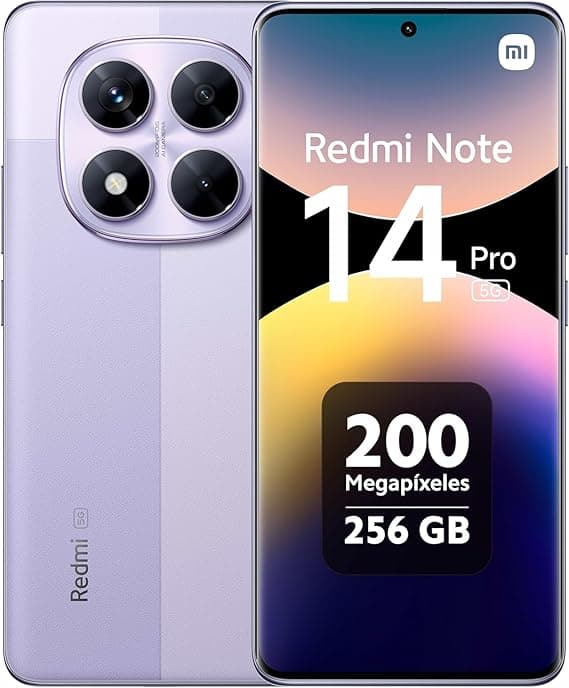 Redmi Note 14 Pro 5G Lavender Purple fica a R$2.004 com 8% desconto