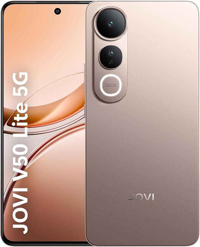 JOVI V50 Lite 5G: 256GB/8GB, AMOLED 6,77, 50 MP, 6500 mAh — R$ 2.599