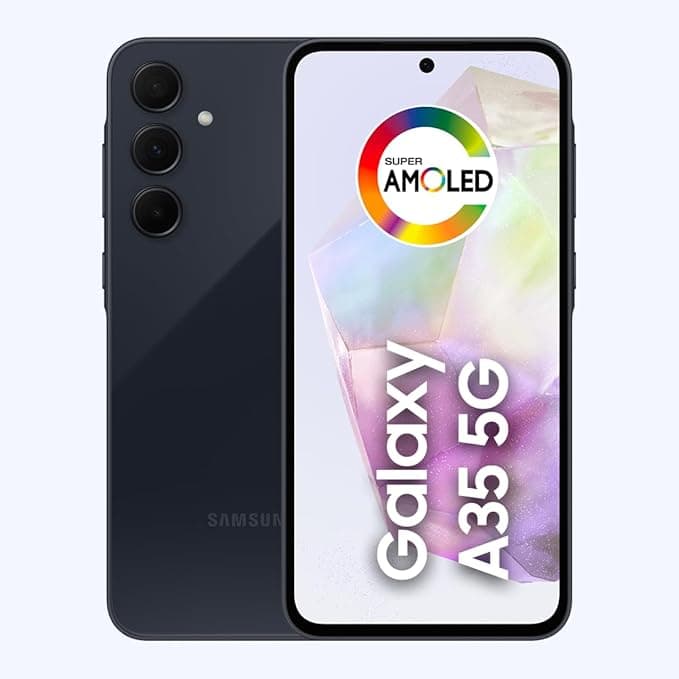 A35 5G: tela 6,6” Super AMOLED 120Hz, câmeras até 50 MP por R$1.899,90