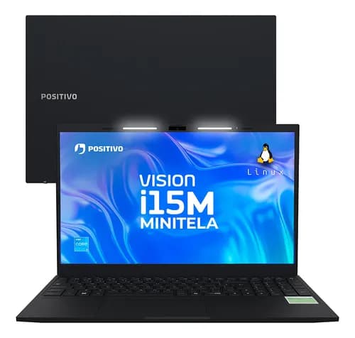 Positivo Vision i15M com Minitela notebook 15,6 FullHD por R$2.899,90
