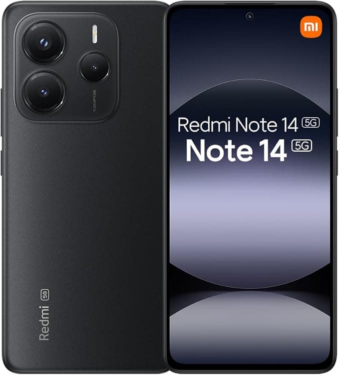 Redmi Note 14 5G com NFC, 8GB RAM / 256GB por R$1.569,00 CUPOMDODIA