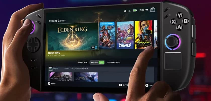 Lenovo apresenta Legion Go 2 com SteamOS e mira o público do Steam Deck