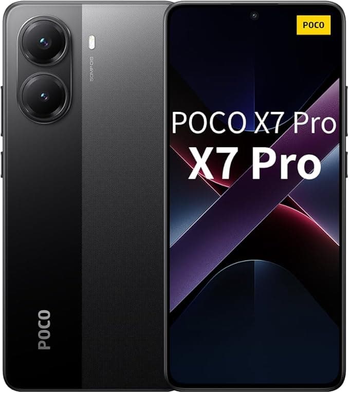 Poco X7 Pro 5G Preto: 12GB RAM + 256GB ROM por R$2.200 na Amazon