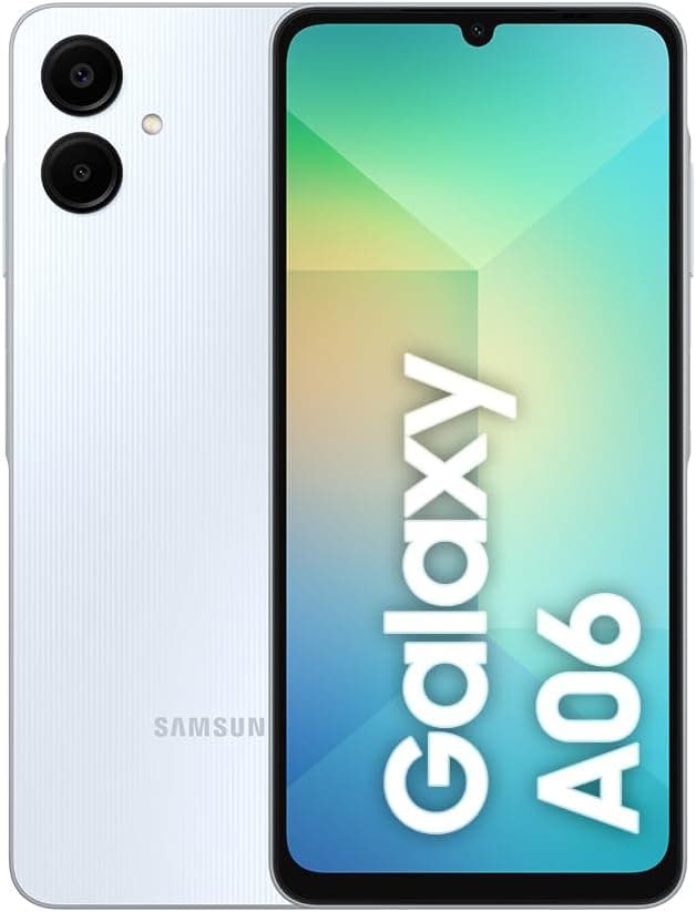 Galaxy A06 128GB/4GB RAM: preço cai a R$818,67; tela grande e 5000 mAh