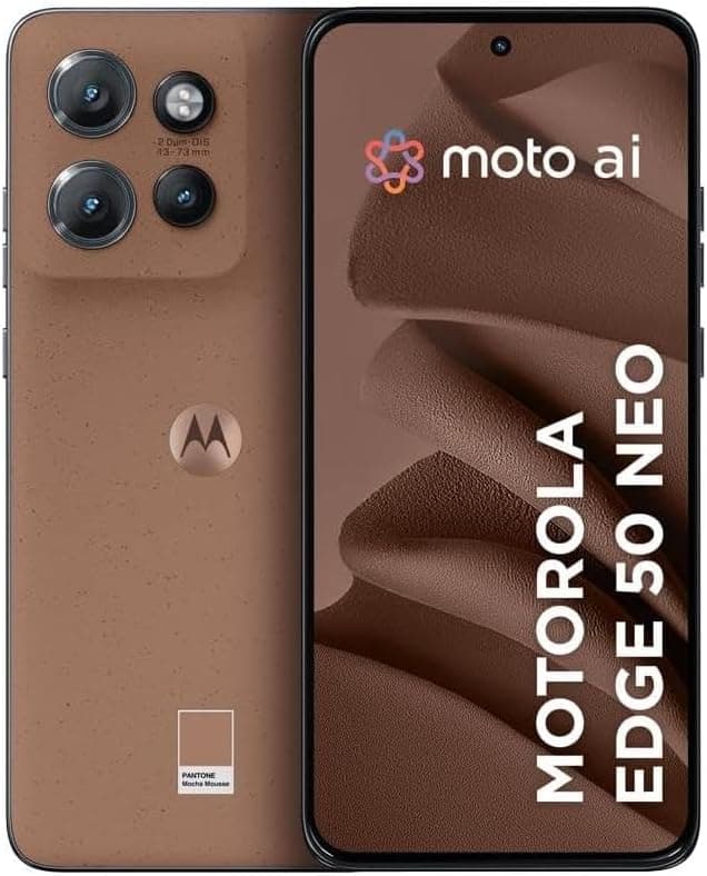 Edge 50 Neo 5G: compacto IP68 256GB/16GB RAM e upgrades até 2029