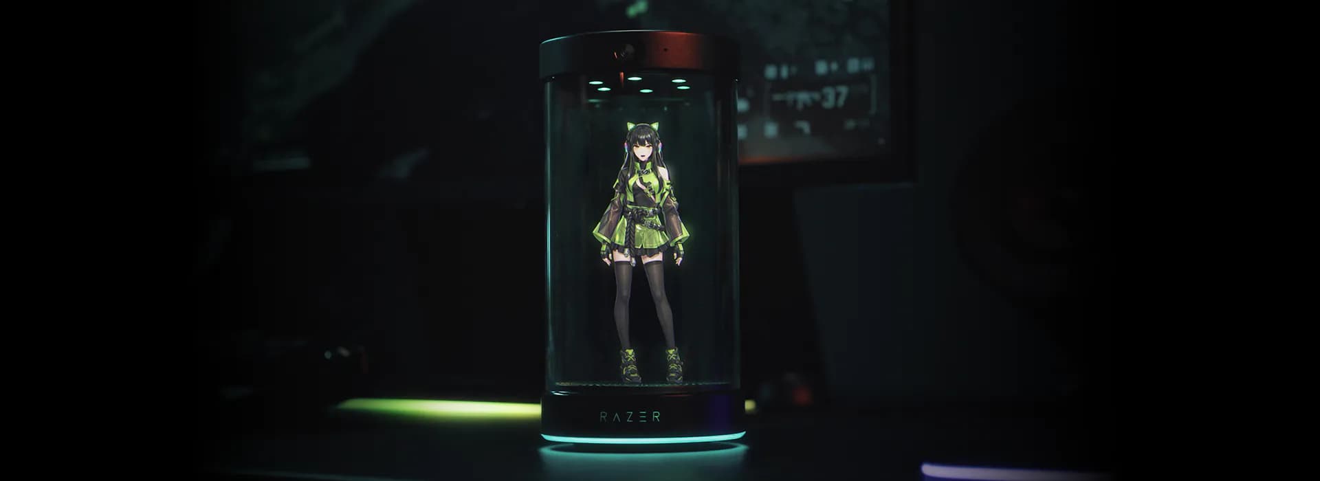 Holograma IA da Razer viraliza na CES 2026