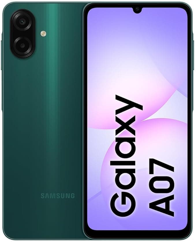 Samsung Galaxy A07: 256GB/8GB, câmera 50MP, tela 6,7 — R$1.199 Amazon