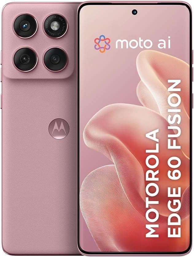 Motorola Edge 60 Fusion 5G Rosa, 256GB/16GB RAM, R$1.799,10 na Amazon