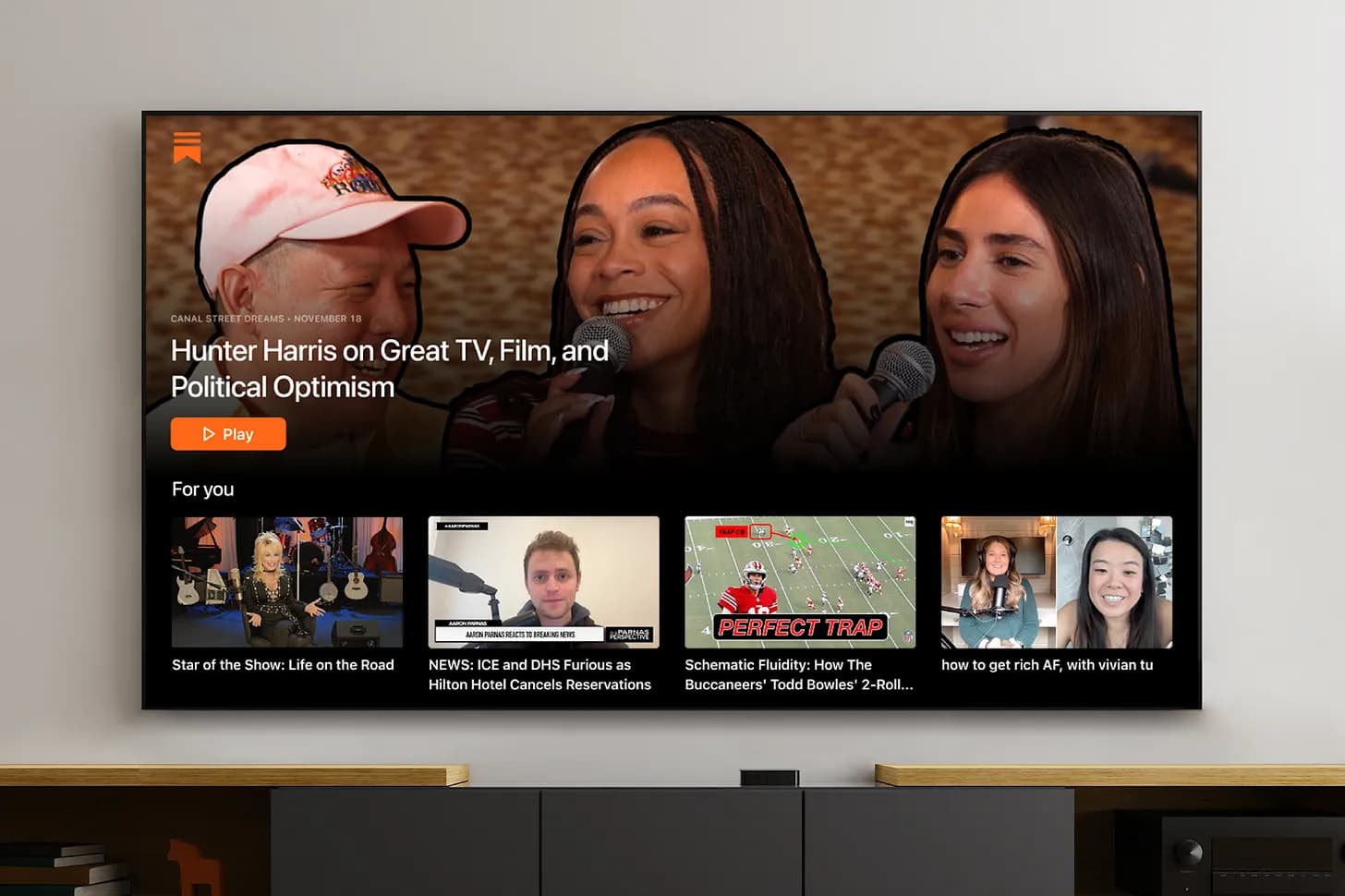 Substack lança app para televisão