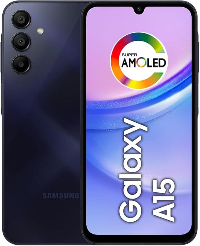 Samsung Galaxy A15 4G 128GB Azul — R$1.150, cupom R$100 e frete grátis