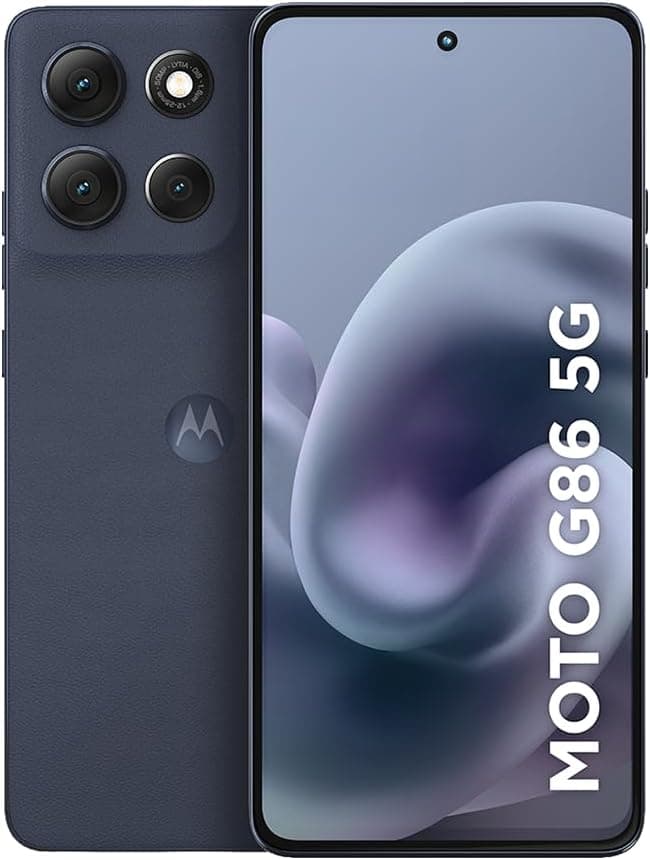 Moto g86 5G por R$ 1.899: tela 1.5K pOLED e câmera Sony 50 MP