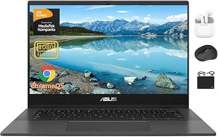 ASUS Chromebook CM14 2024: 14″ FHD, 4 GB de RAM, preço promocional