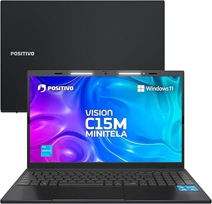 Positivo Vision C15M com Copilot IA: tela 15,6 Full HD, por R$1.624,40