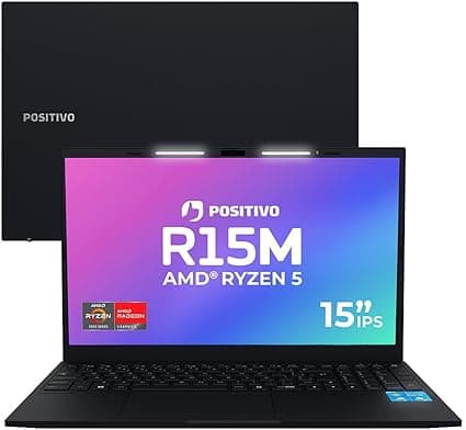 Positivo Vision R15M: Ryzen 5-5625U, Minitela, 15,6 FHD
