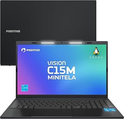 Positivo Vision C15M com Minitela por R$1.799 na Semana do Consumidor