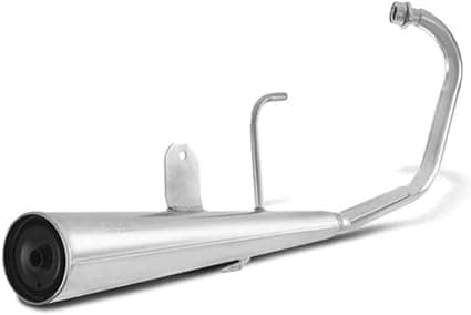 Escapamento cromado Yamaha YBR Factor 125/150 2009-2013 — R$189,99