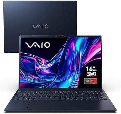 VAIO FE16 com Ryzen 5-5625U por R$3.599 na Amazon: tela 16″ IPS Linux