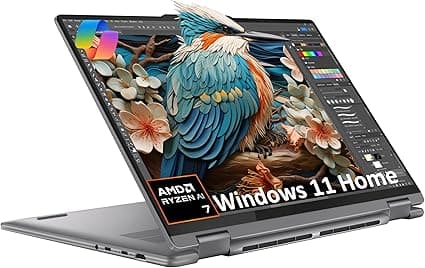 Lenovo Yoga 7 7i 2 em 1: tela 16″ com Ryzen 7 8840HS por R$9.029,22