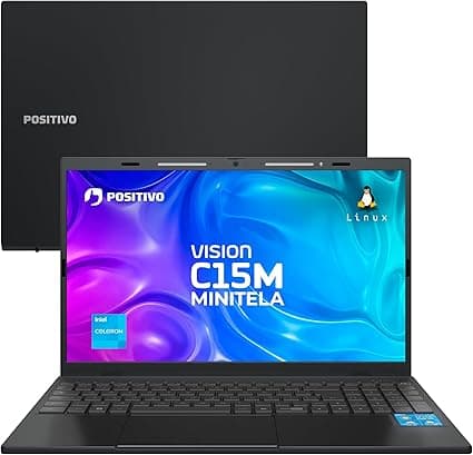 Positivo Vision C15M com Minitela: R$ 2.424,03 à vista no Pix