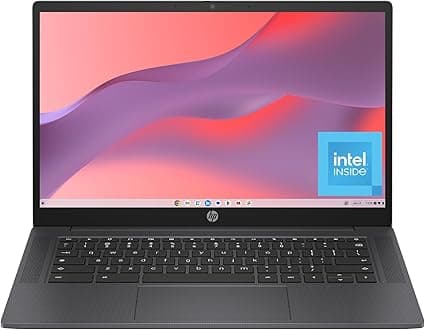 Chromebook HP 14a-nf0099nr com tela de 14, 8 GB e bateria para o dia