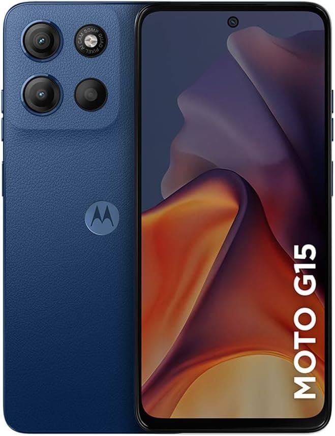 Moto g15 128 GB: câmera 50 MP, tela FHD+ 6,7; preço não divulgado