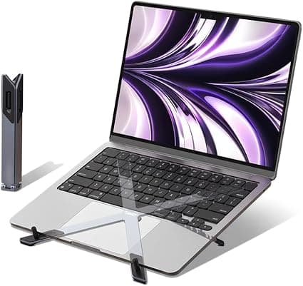 Suporte de Notebook em Alumínio, 6 posições, 10-15 pol.