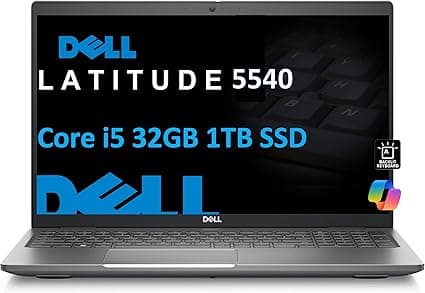 Dell Latitude 5540: i5-1345U vPro, 32GB/1TB – R$14.183,26 com taxas