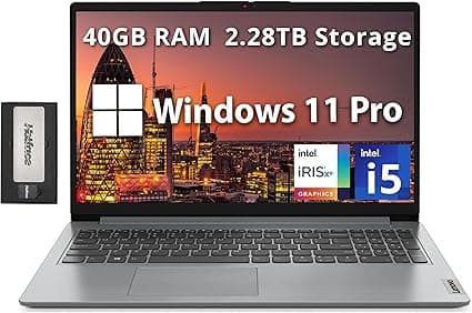 Lenovo IdeaPad 1i: i5-1235U, 40 GB RAM, 2,28 TB—a partir de R$7.457,17