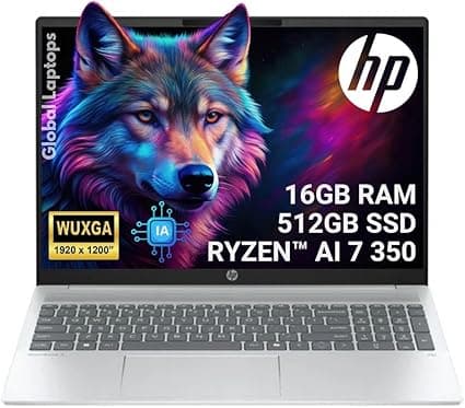 HP OmniBook 5 16 com Ryzen AI 7 350, tela 2K e 16 GB/512 GB-R$5.939,84