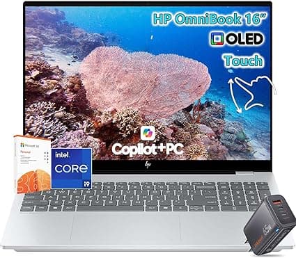 HP OmniBook 7: tela OLED 16″ 120 Hz, 64 GB RAM e 1 TB SSD — na Amazon