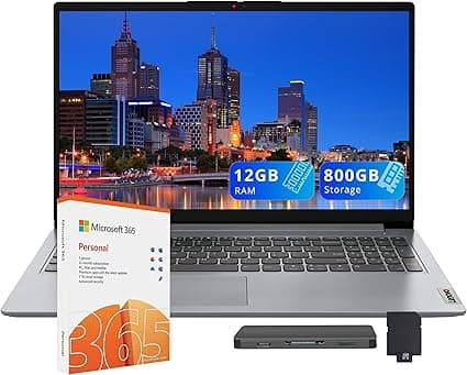 Lenovo IdeaPad 1 15,6 com 12 GB RAM e 512 GB SSD: ideal para estudo