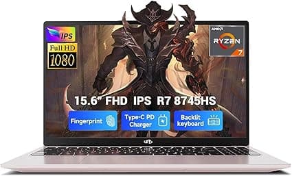 NIMO N158: 15,6″ notebook Ryzen 7 8745HS – estudo e jogos leves