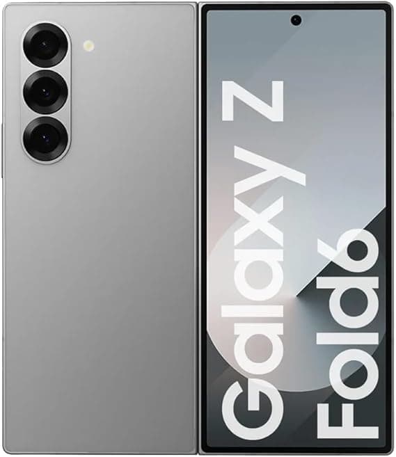 Galaxy Z Fold6 5G: 512GB/12GB, tela dobrável 7,6 polegadas R$5.849,10