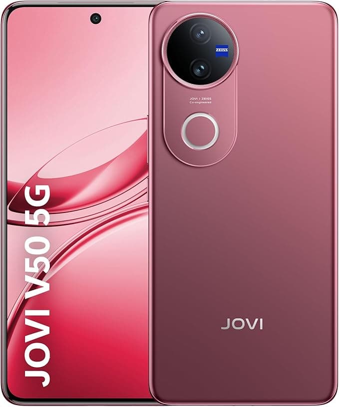 JOVI V50 5G ZEISS 50MP OIS, 12GB/512GB, 6000mAh – R$3.899,00 Amazon