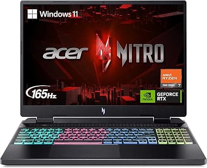 Acer Nitro 16: Ryzen 7 7840HS, RTX 4050 e tela 165 Hz por R$12.440,27