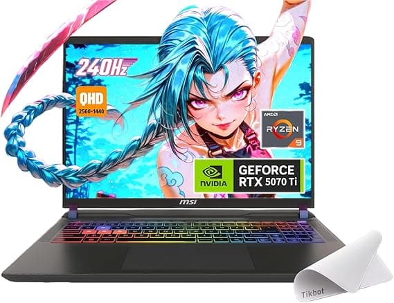 Vector 16 HX AI Gaming: tela 240 Hz e RTX 5070 Ti — preço não listado