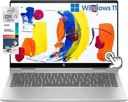 HP Envy x360 2 em 1 com tela sensível ao toque 14 polegadas—R$5.643,30