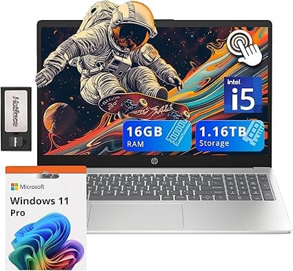 HP Pavilion 15,6″ com touchscreen, i5-1235U, 16GB/1TB por R$8.118,50