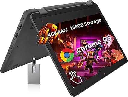Lenovo 300e G4 2 em 1 Chromebook com touchscreen 11,6 R$3.723,66