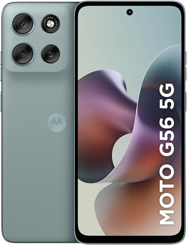 Moto g56 5G: tela 6,7, câmera Sony LYTIA 600 e 5G por R$1.431,83