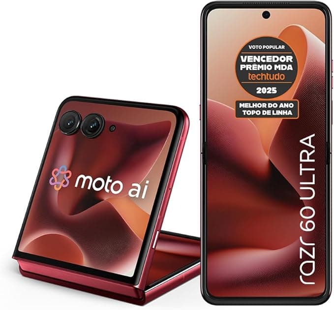 Motorola Razr 60 Ultra: dobrável com 1 TB por R$ 7.199,00 – 28% off