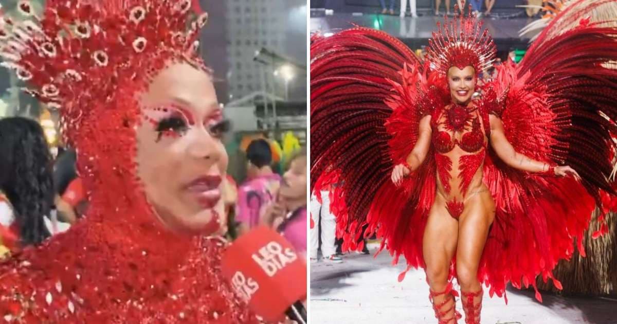 Coreógrafo alertou sobre peso da fantasia de Virginia; pedi tirar