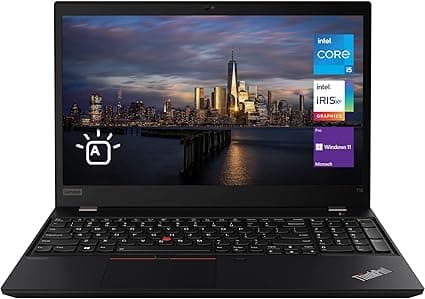 ThinkPad T15 Recondicionado: i7-1165G7, 32GB RAM, Touch – R$4.190