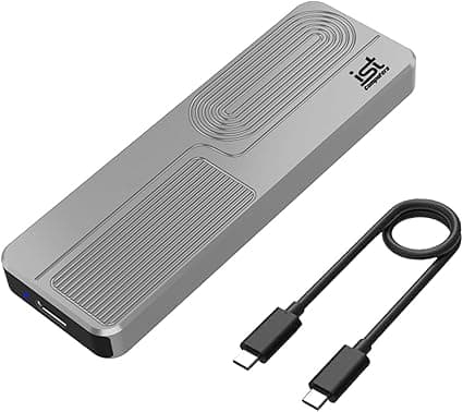 SSD 256 GB NVMe 4.0 USB-C Gen2 — leve e rápido; compatível iPhone/PC